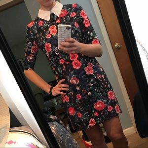 Zara floral dress